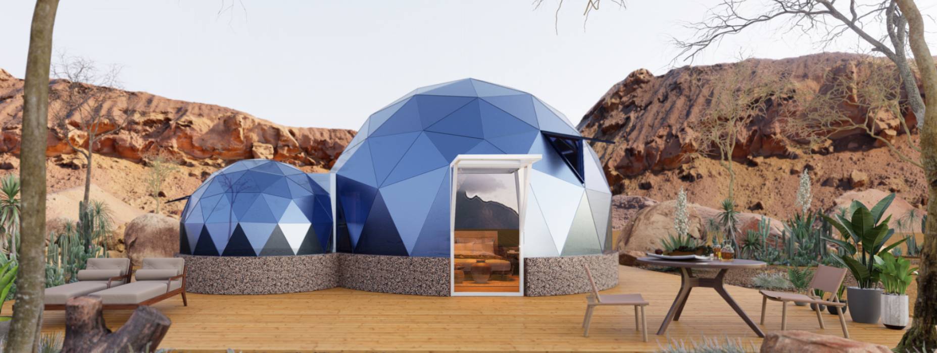 于洪区球形智能光伏玻璃星空房